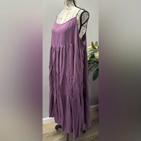 Elegant Purple Sleeveless Dress 🟣🟣 - Picture 6 of 13